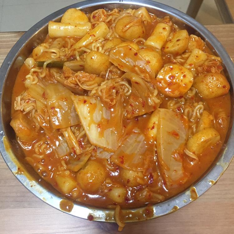 韩式泡面辣炒年糕