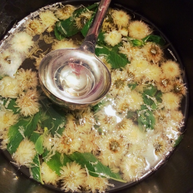 洋甘菊薄荷糖浆