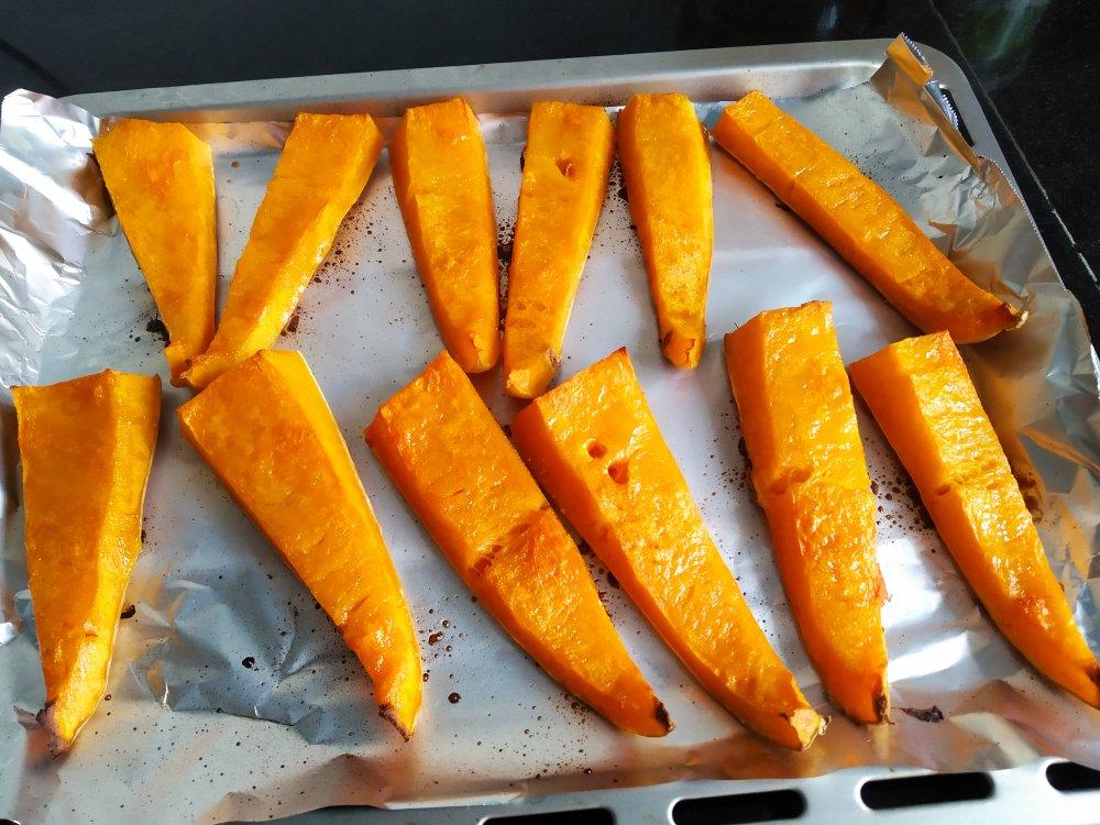 超级好吃的烤南瓜【烤箱版】