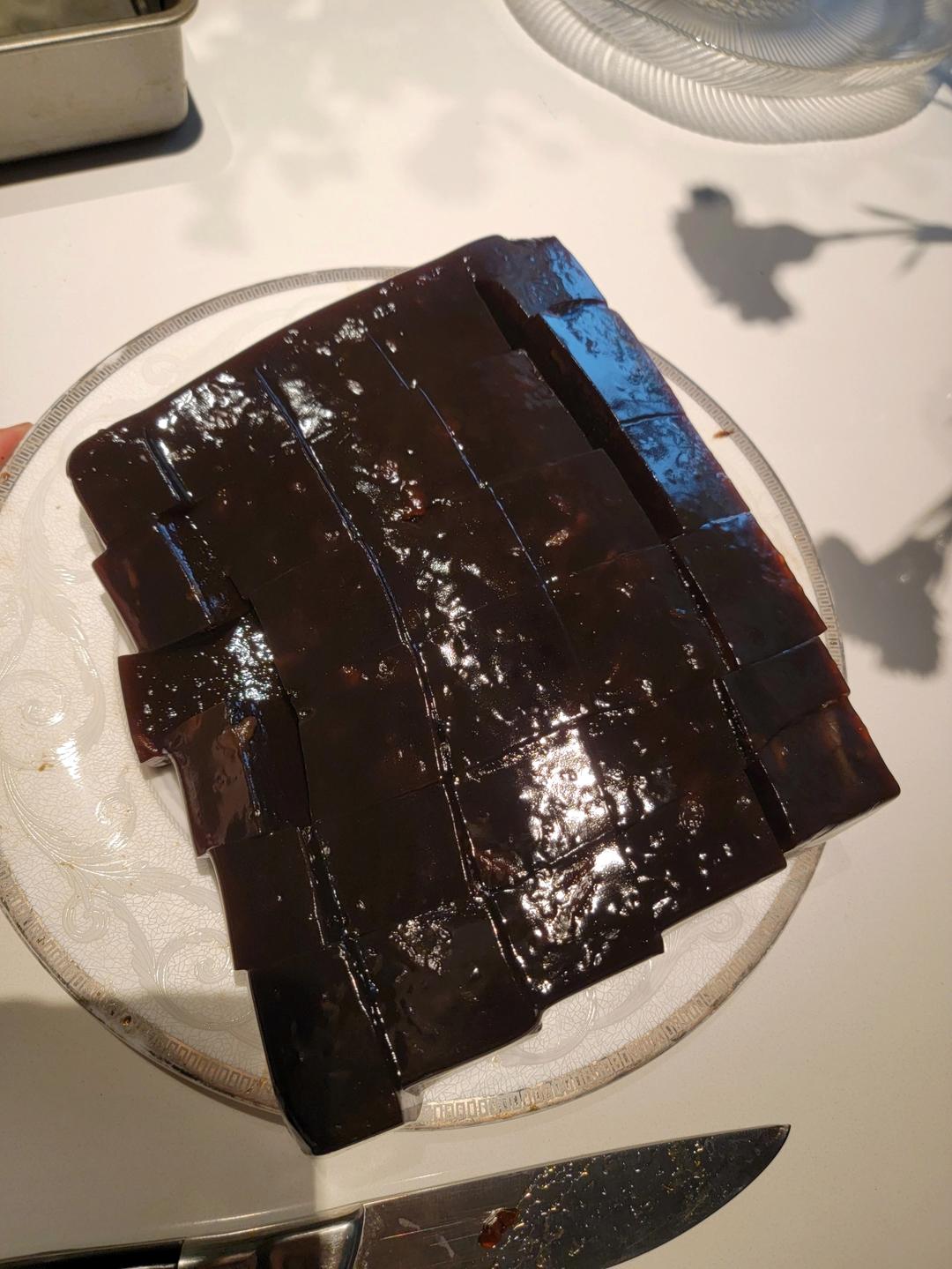 自制烧仙草——该你成功做出仙草冻了！