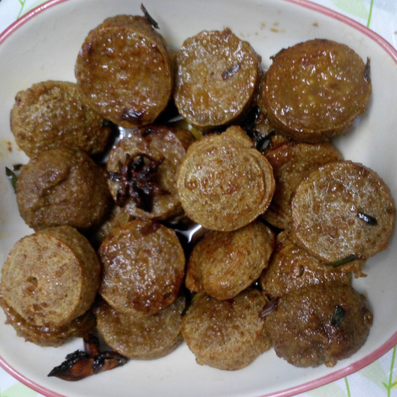 家常红烧素鸡