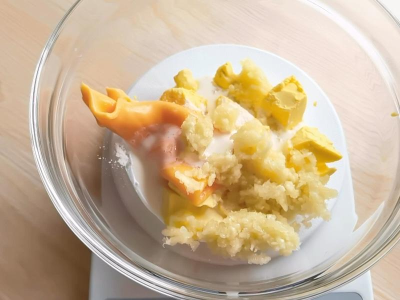 纯奶手撕吐司的做法 步骤1