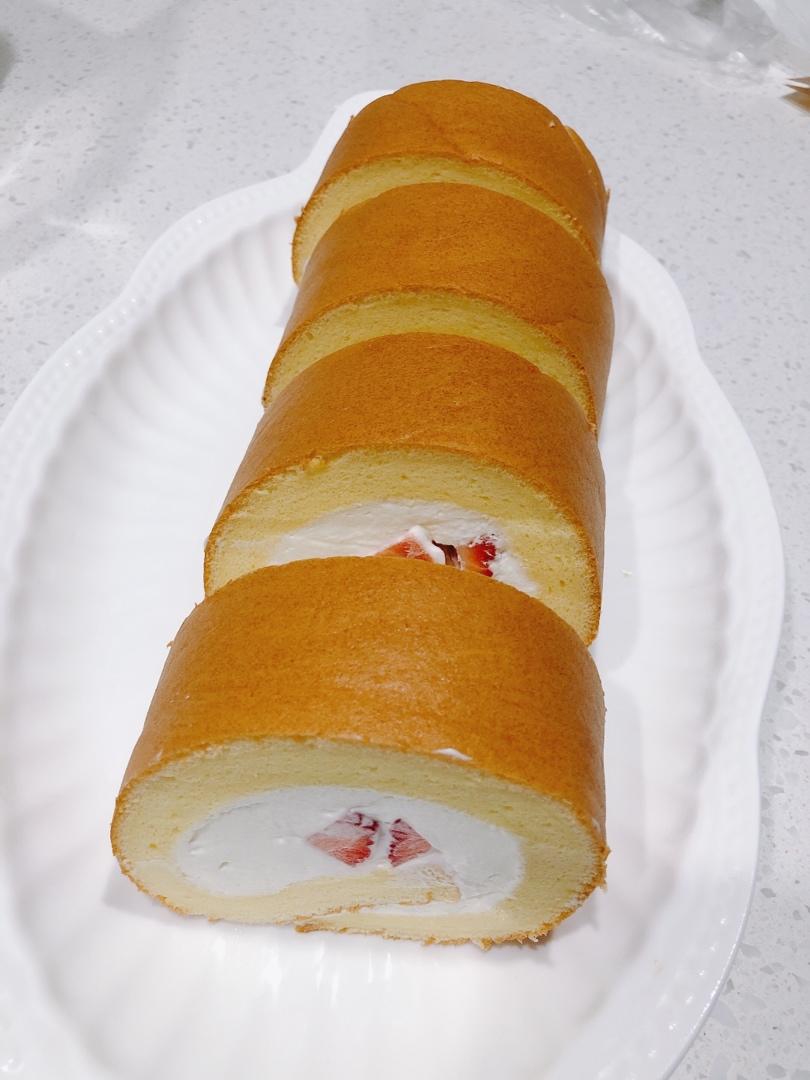原味基础蛋糕卷(小五卷)
