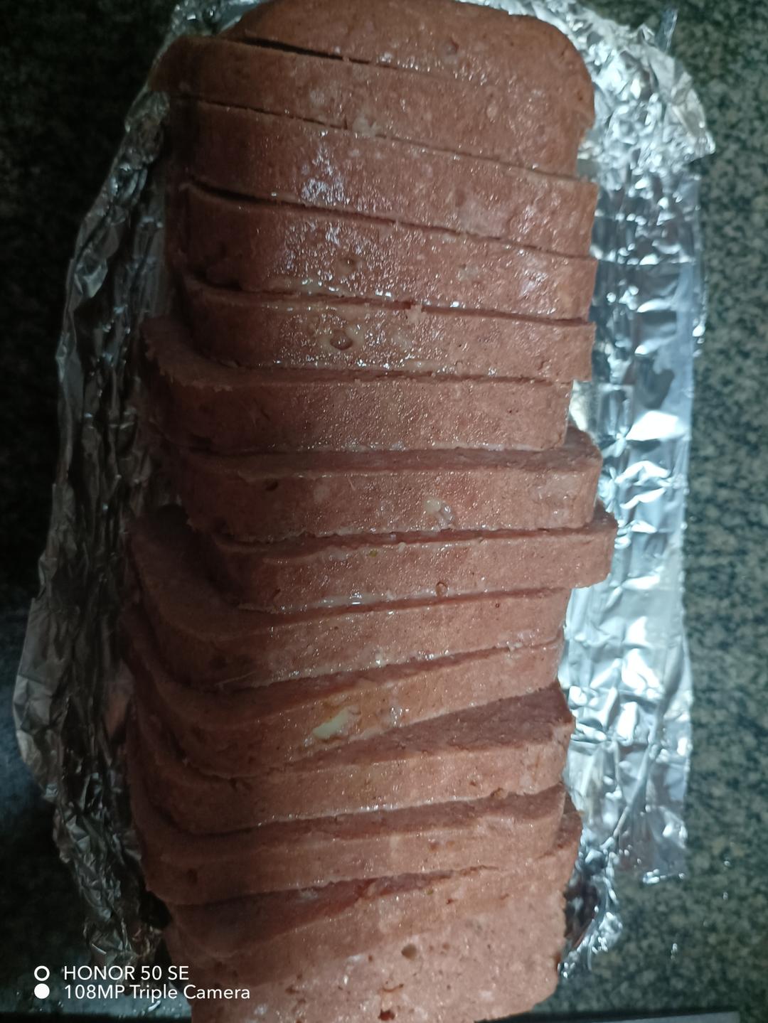 自制健康美味午餐肉