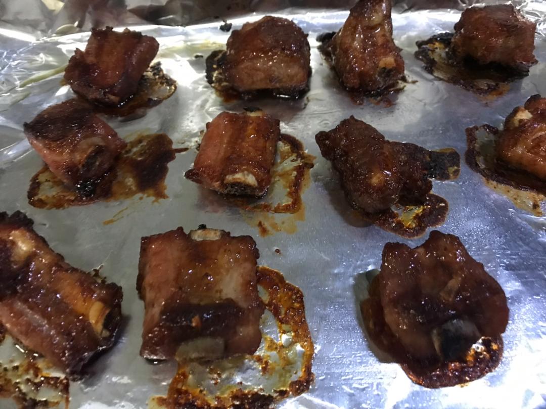 香到骨头里的蒜香排骨（烤箱）