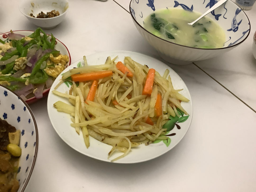 最喜欢的炒土豆丝