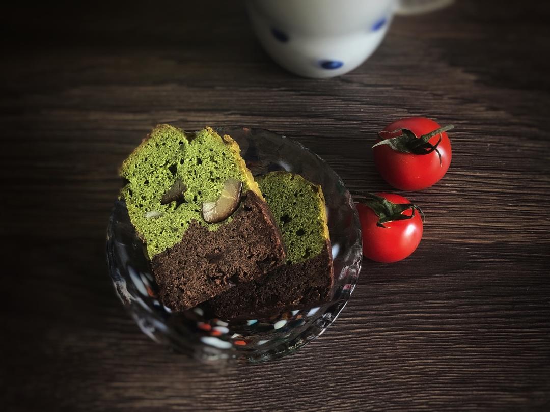 森林磅（抹茶黑米磅蛋糕）