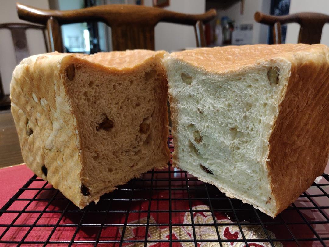 桂圆核桃红糖吐司