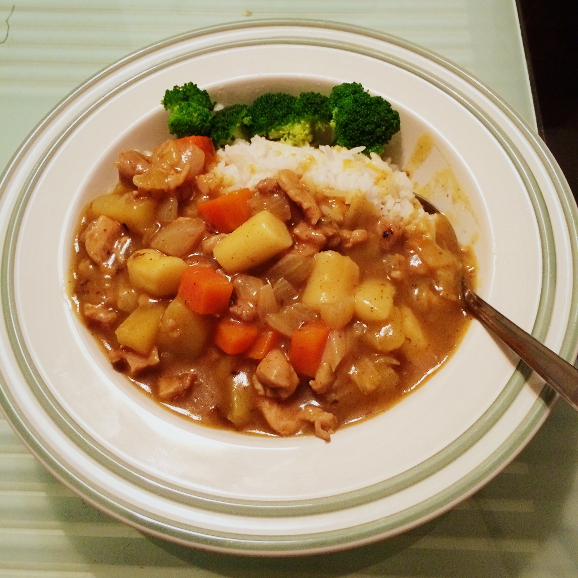 咖喱鸡饭