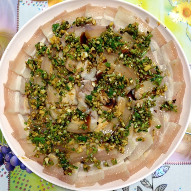 一夫食堂蒜泥白肉