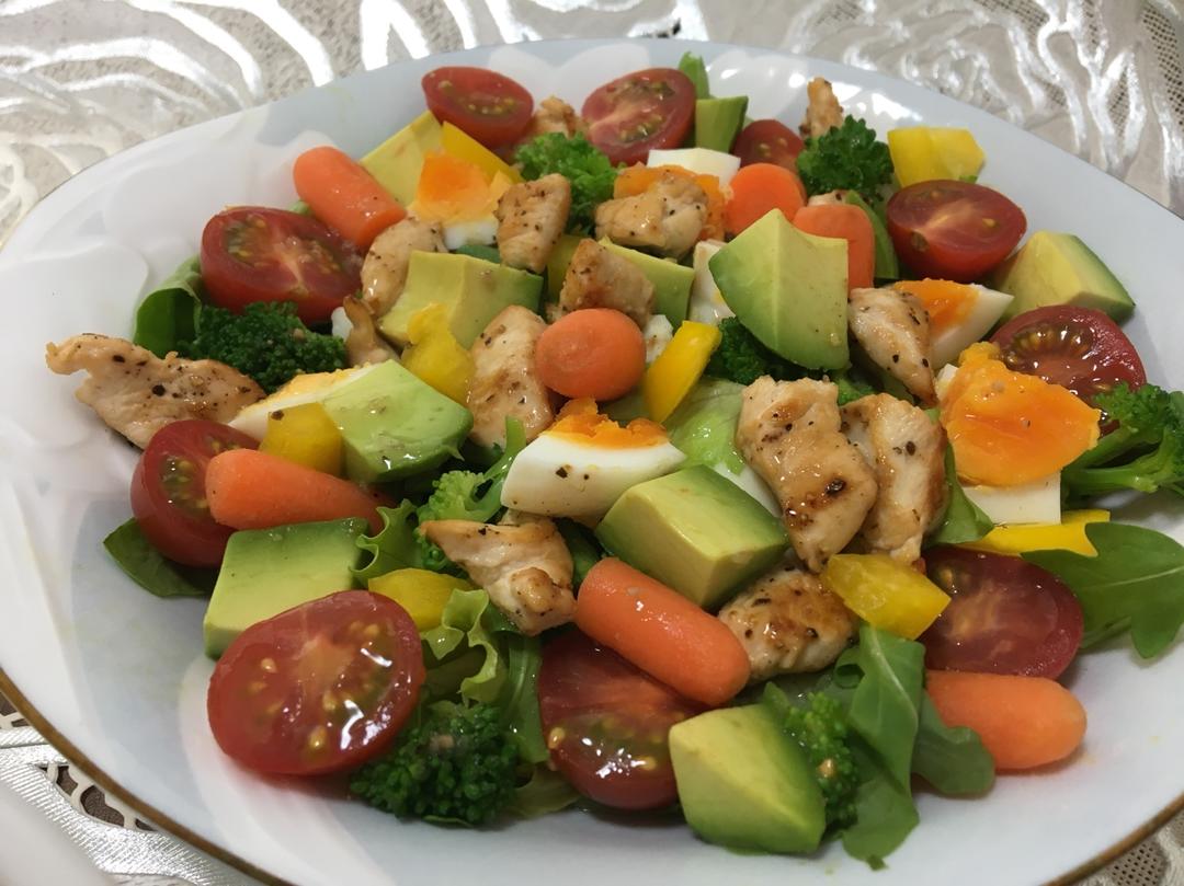 营养齐全的【Cobb Salad】