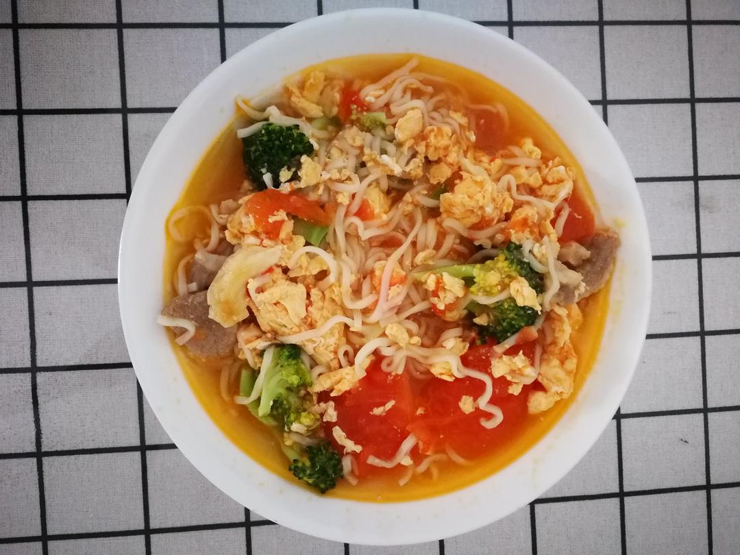 超级入味好吃的番茄鸡蛋面