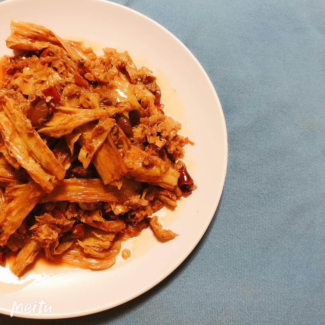 自制腐竹辣条