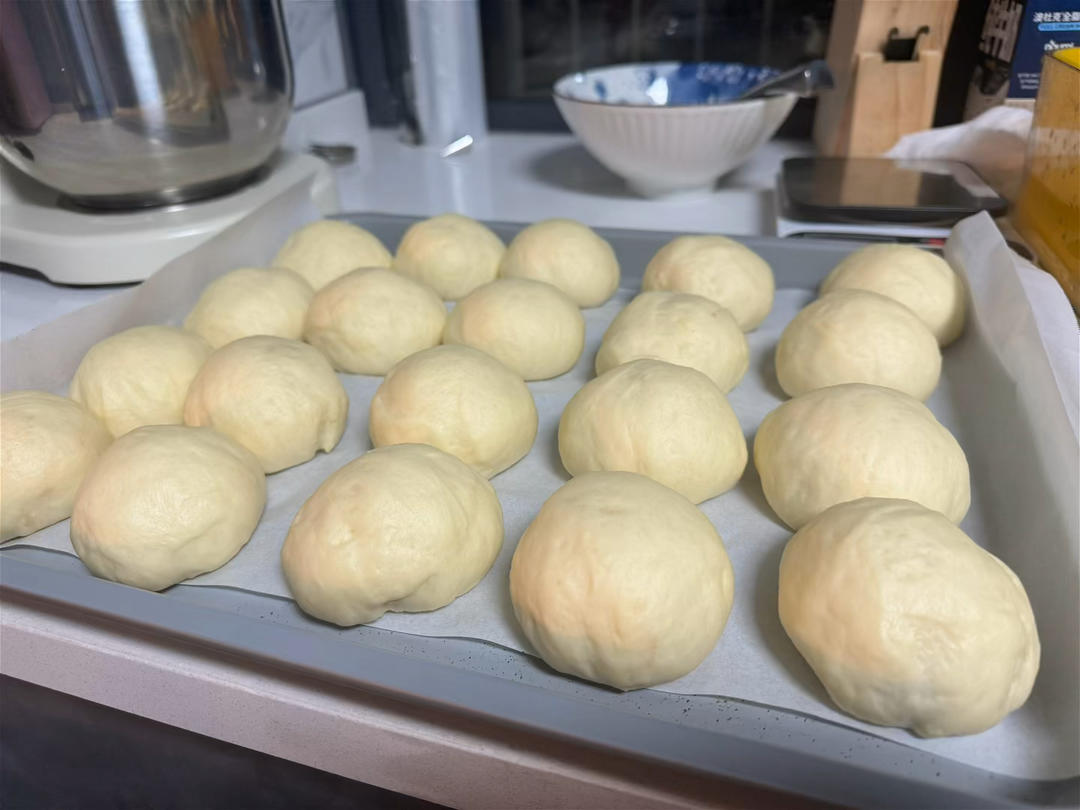 放3天也一样柔软的豆沙小餐包，好吃到哭