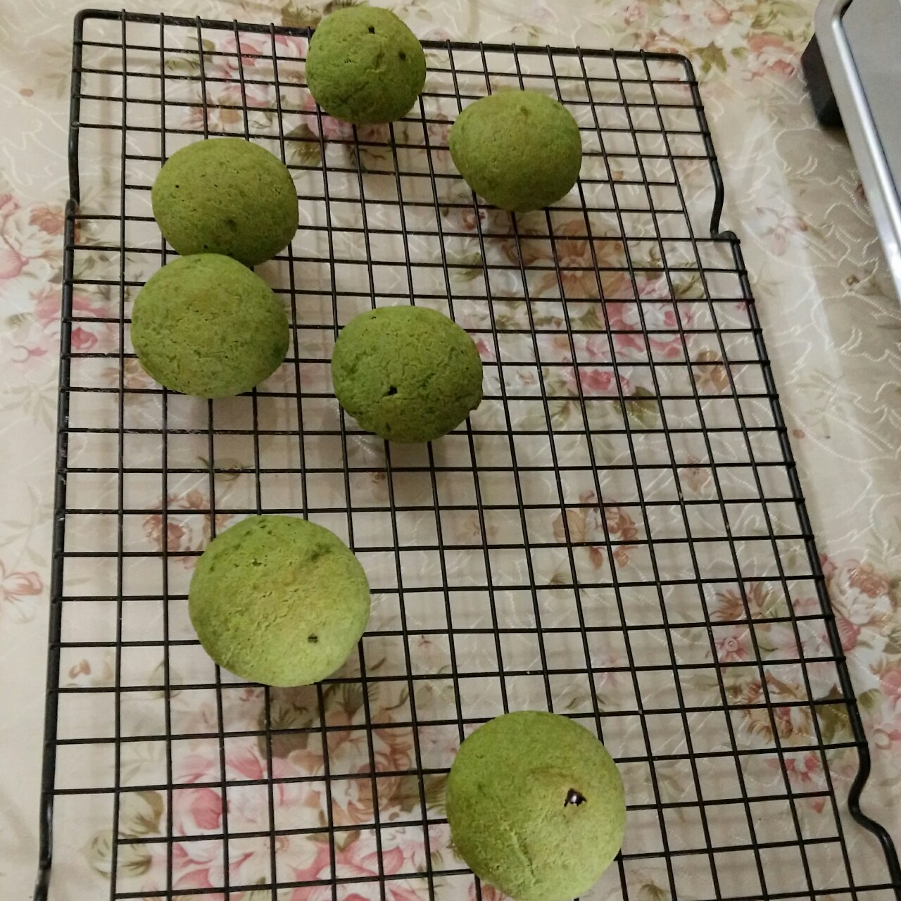 抹茶蔓越莓麻薯包（不回缩）