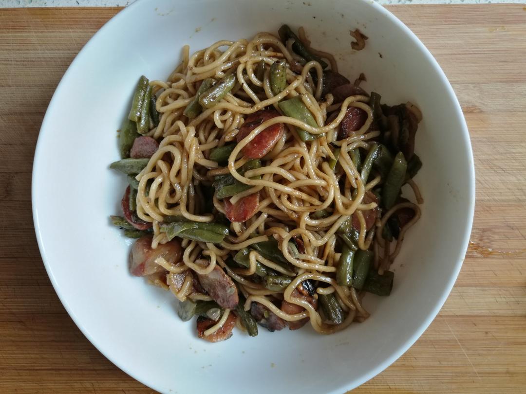 豆角焖面