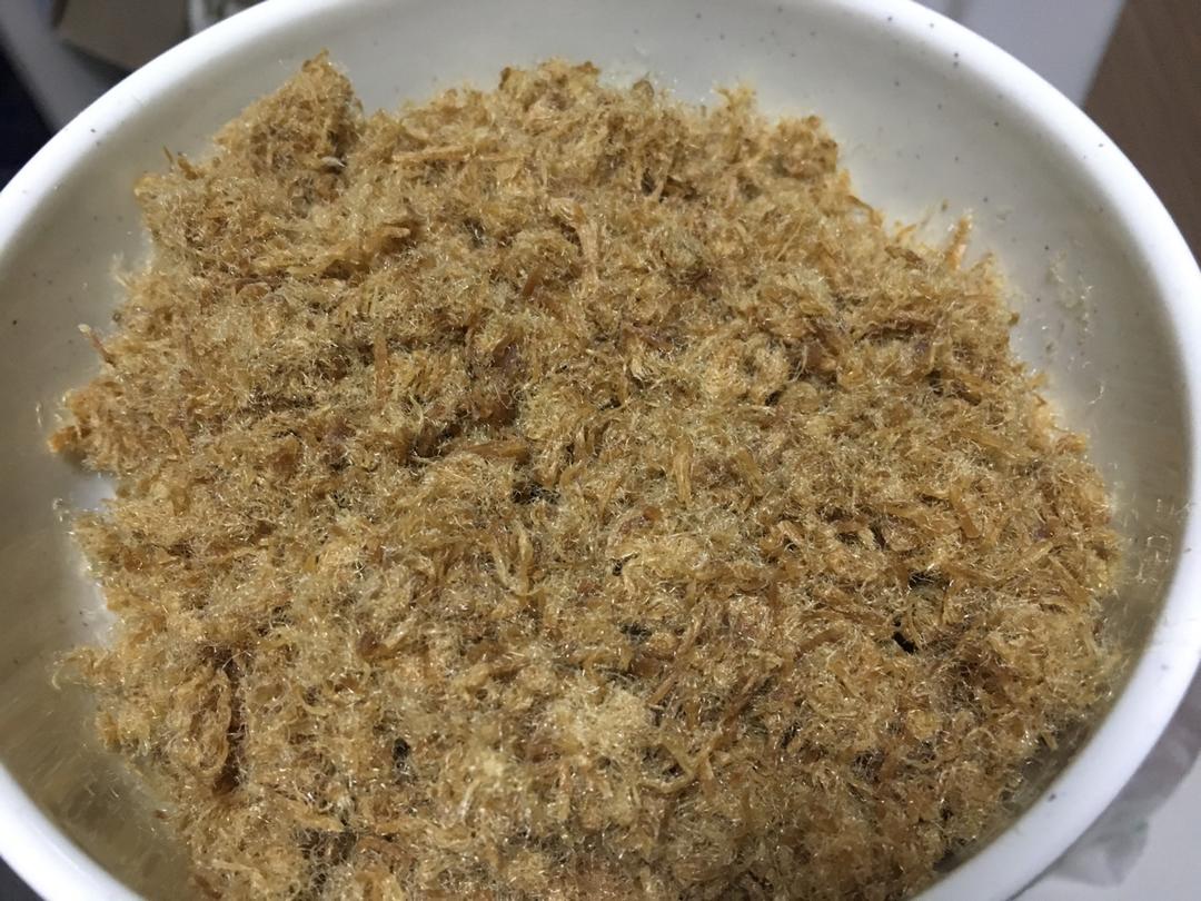 详解松香可口的猪肉松制作方法（面包机版）