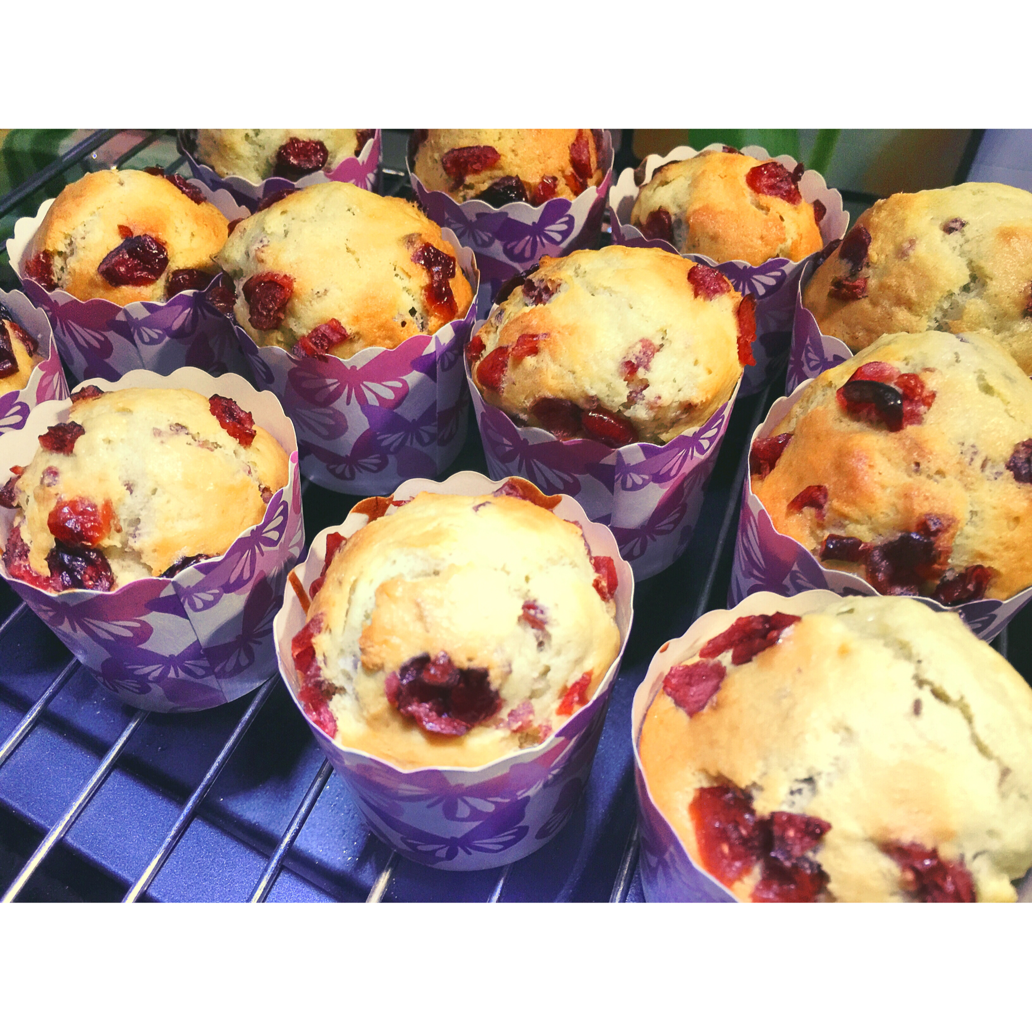 少女心的香蕉蔓越莓玛芬