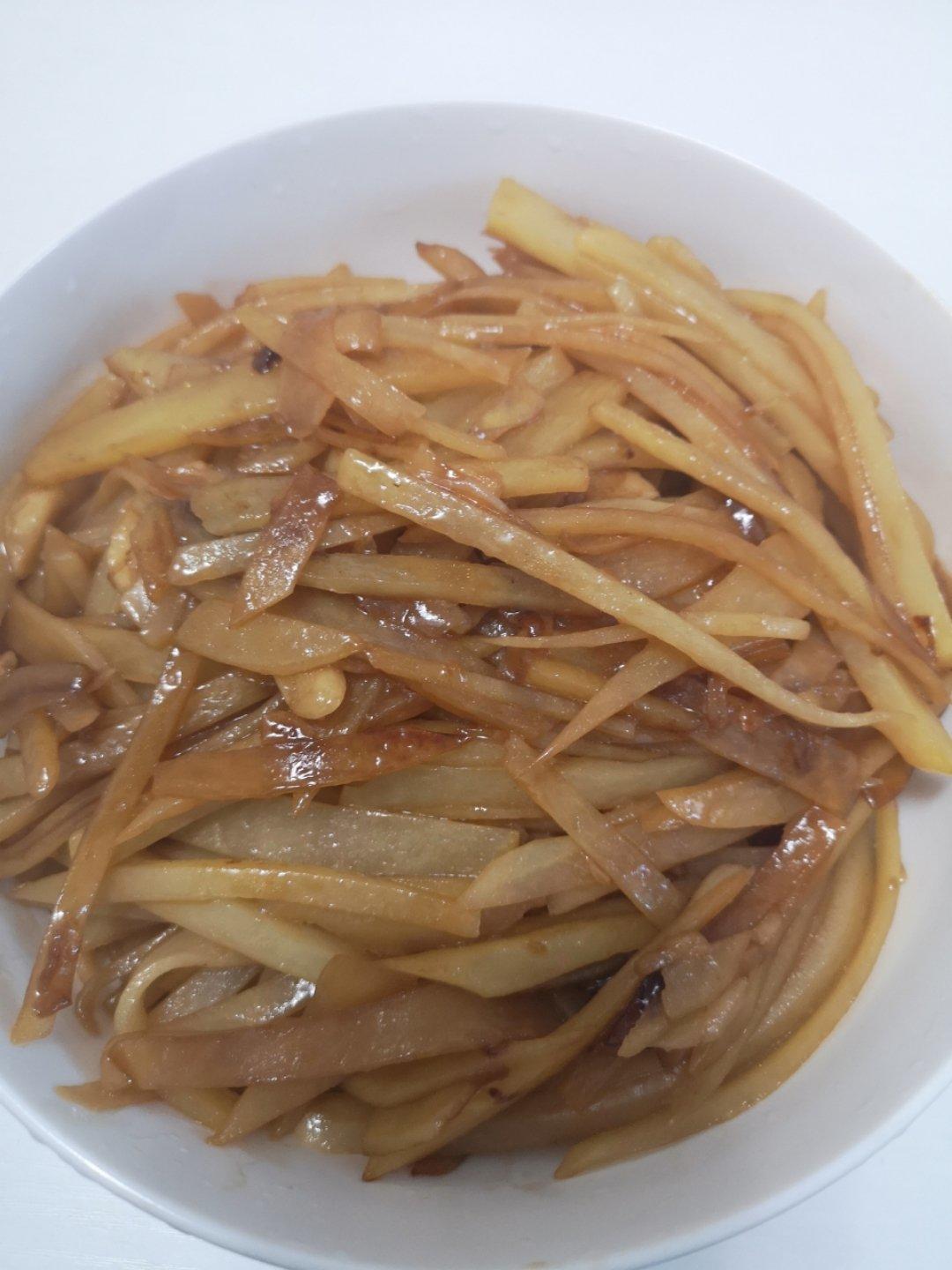 醋溜土豆丝