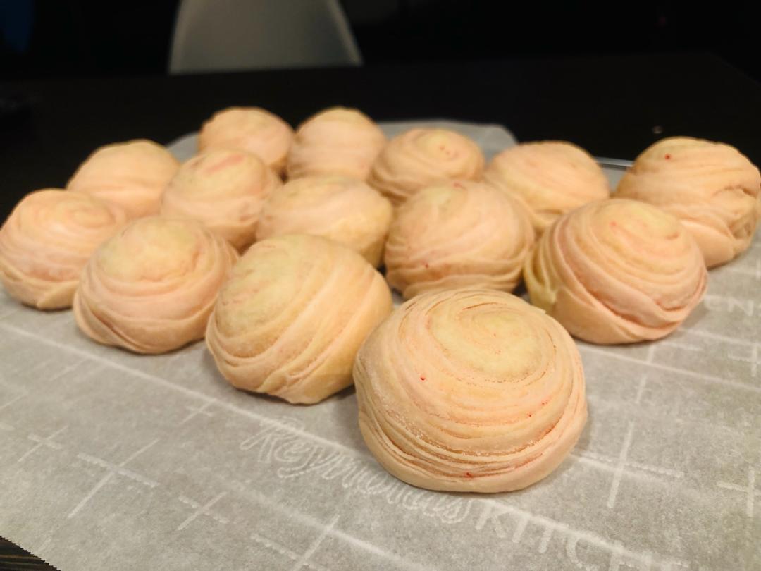 麻薯香芋酥/台湾大甲芋头酥(无猪油完美复刻2015.10修订各种抹茶酥、绿茶酥、蛋黄酥、紫薯酥通用哟）