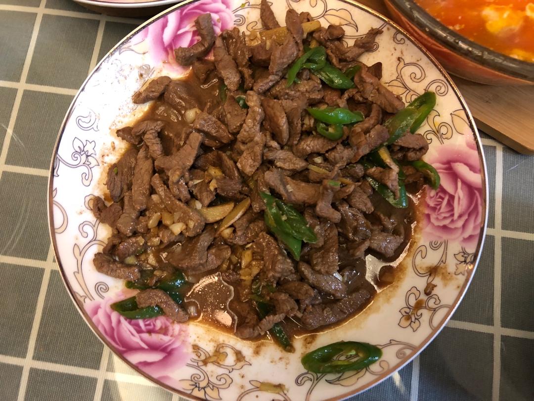 小炒牛肉