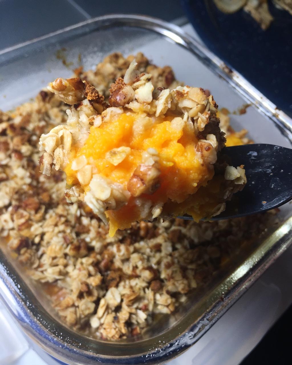 粉糯红薯泥配燕麦酥丨健康·三餐