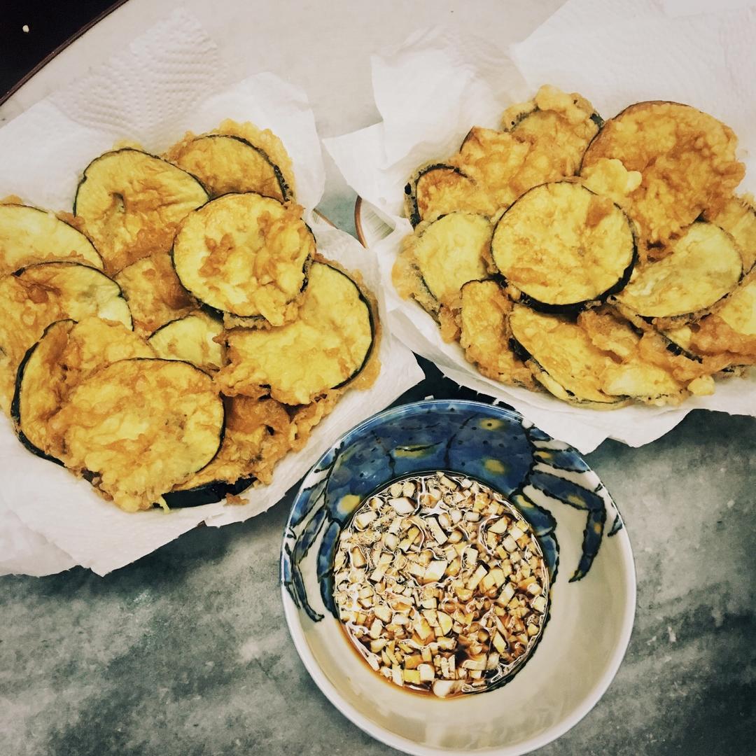 炸茄饼