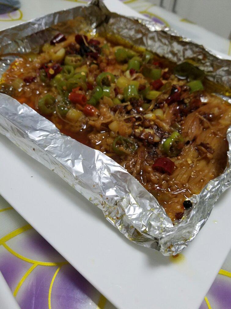 蒜蓉烤金针菇（烤箱版）