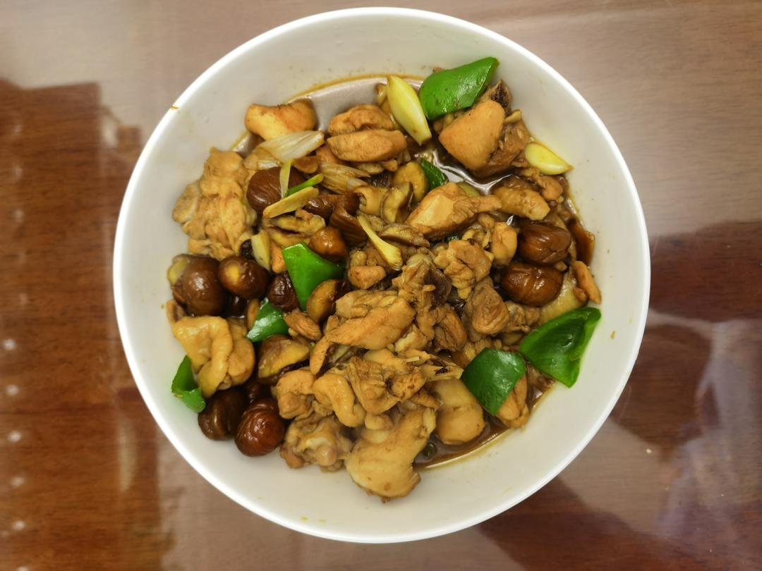 【栗子烧鸡】鸡肉都给你吃，栗子归我~
