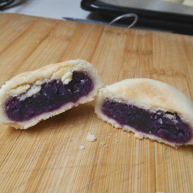 奶香紫薯酥