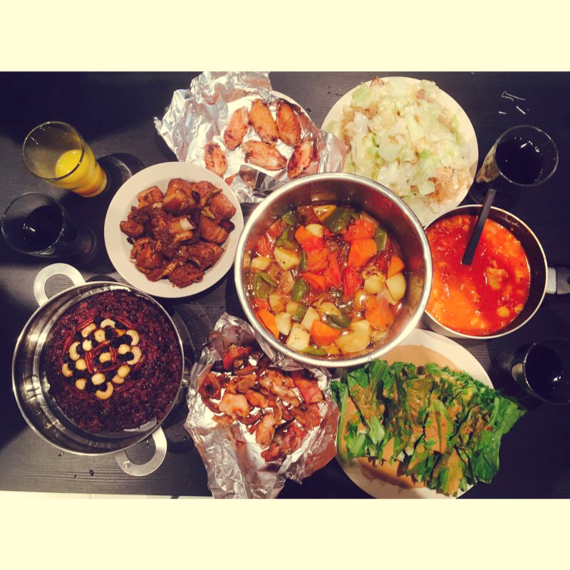 2016年夜饭-预备菜单