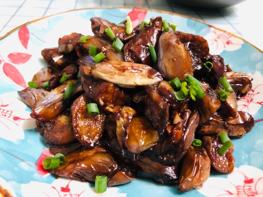 酱爆茄子（有两段视频）