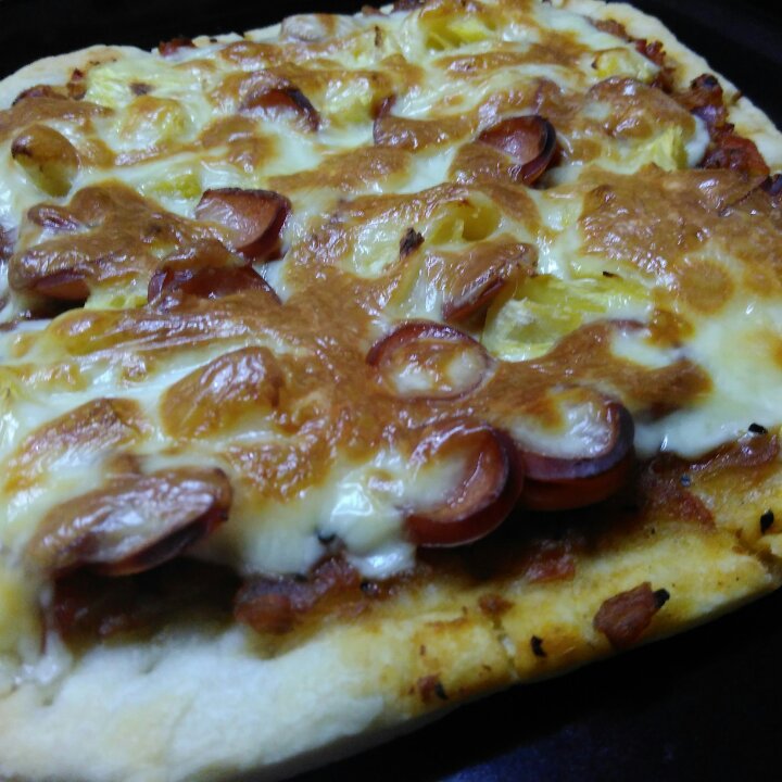 不用酵母的披萨底 No Yeast Pizza Dough