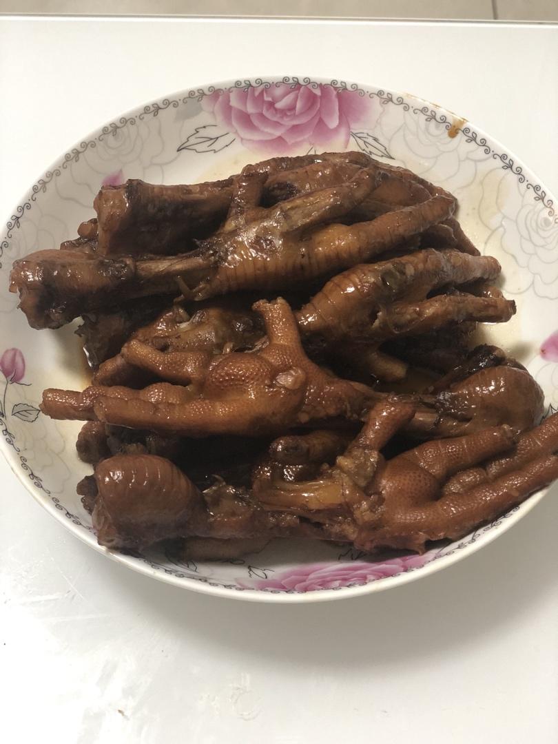 秘制红烧鸡爪