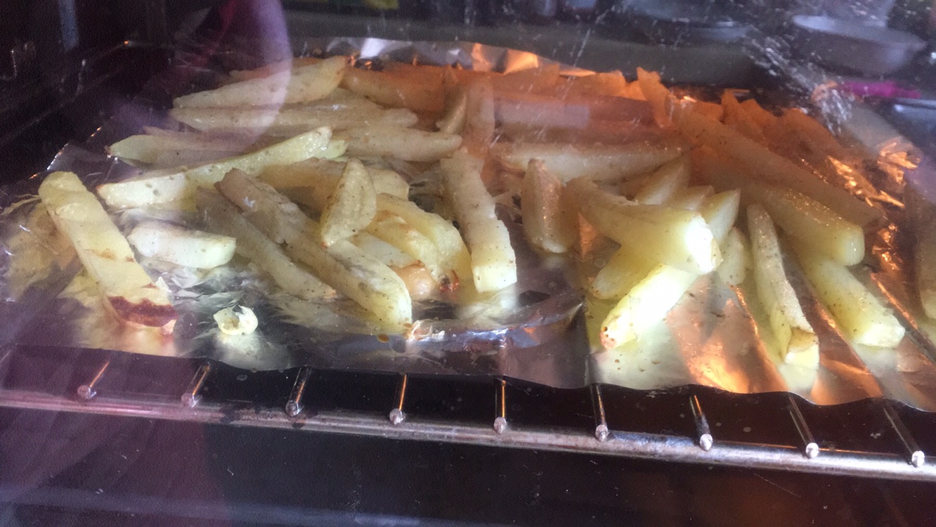 简单烤薯条的做法
