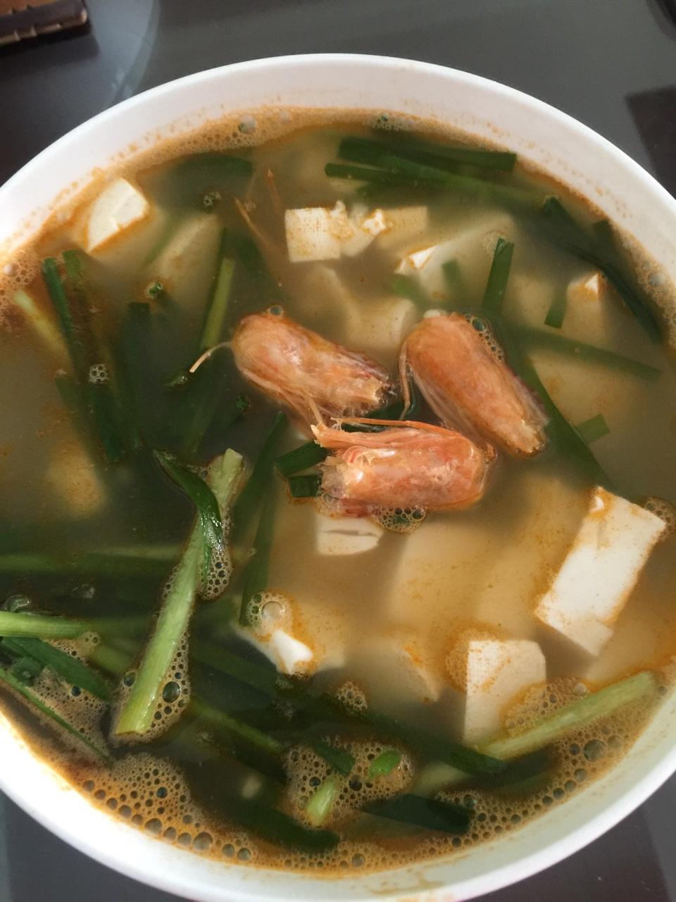 虾头豆腐煲