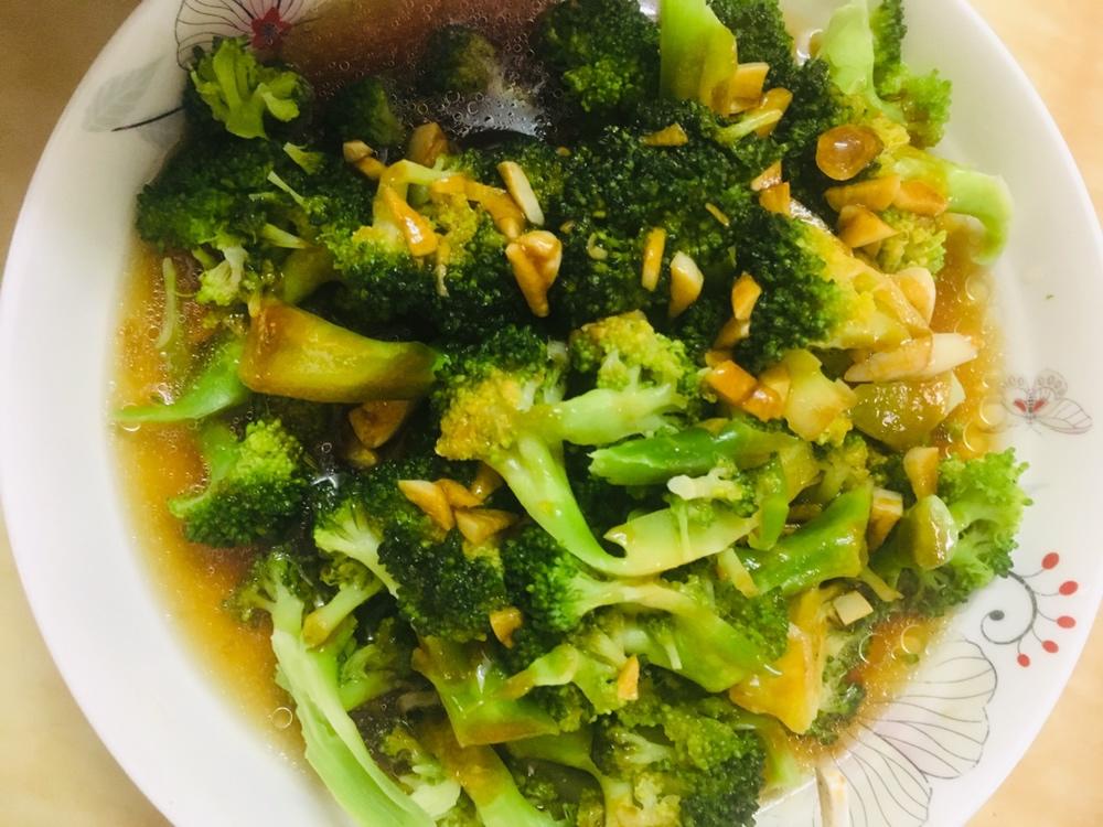 蚝油蒜蓉西兰花