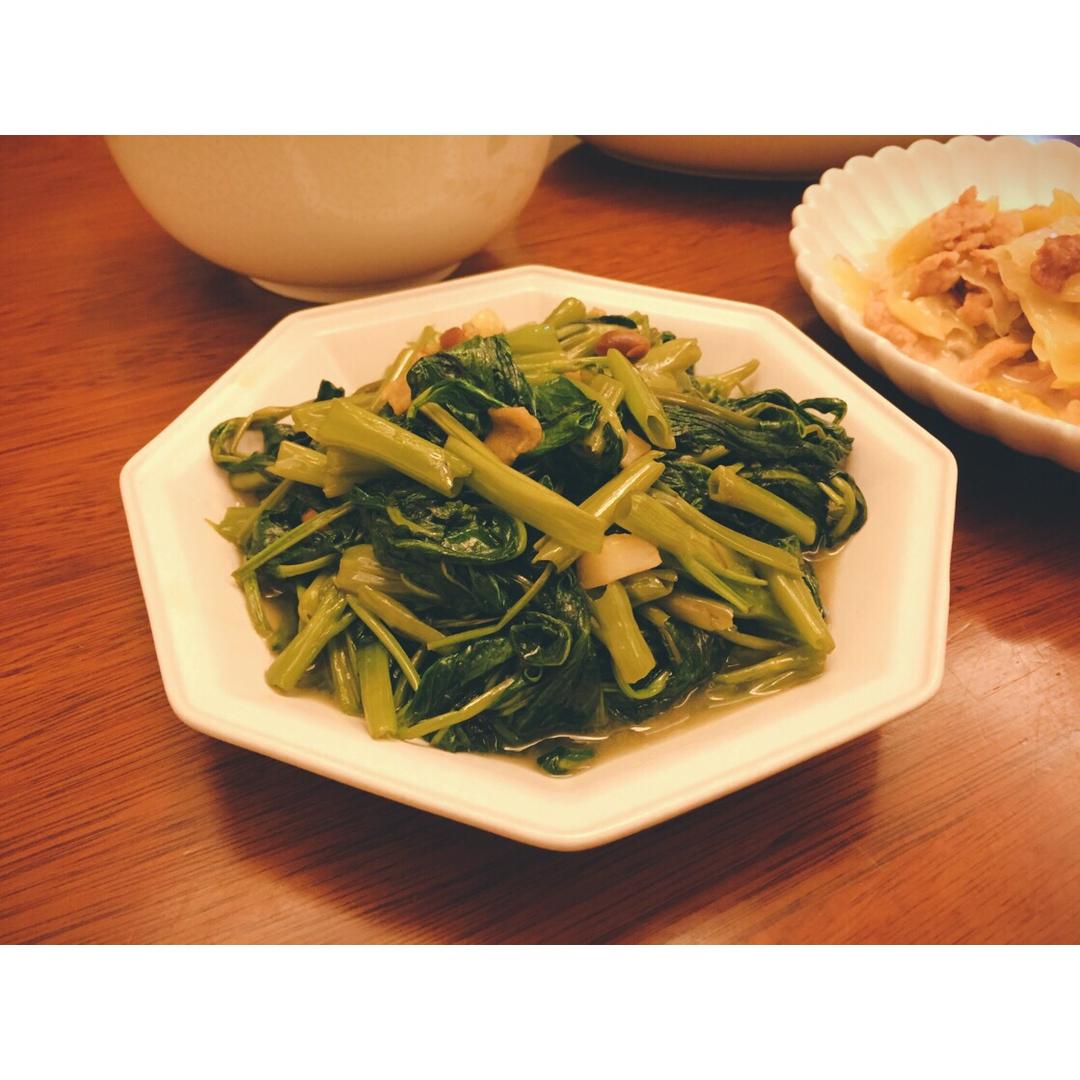 普宁豆酱空心菜