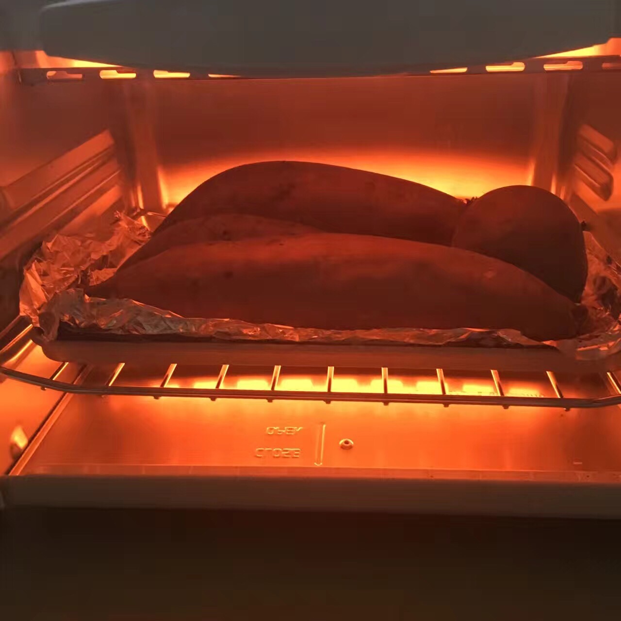 烤箱版烤地瓜的做法
