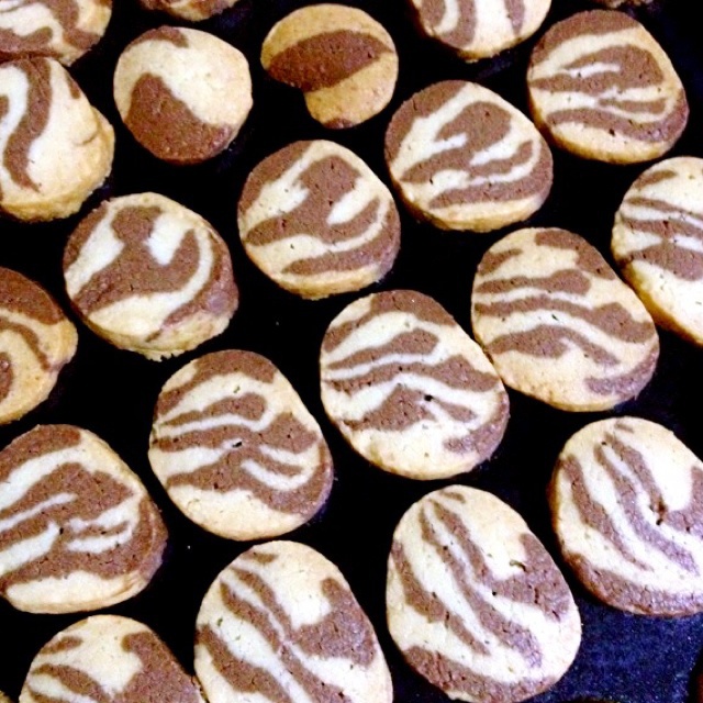 哥手把手教你做大理石曲奇