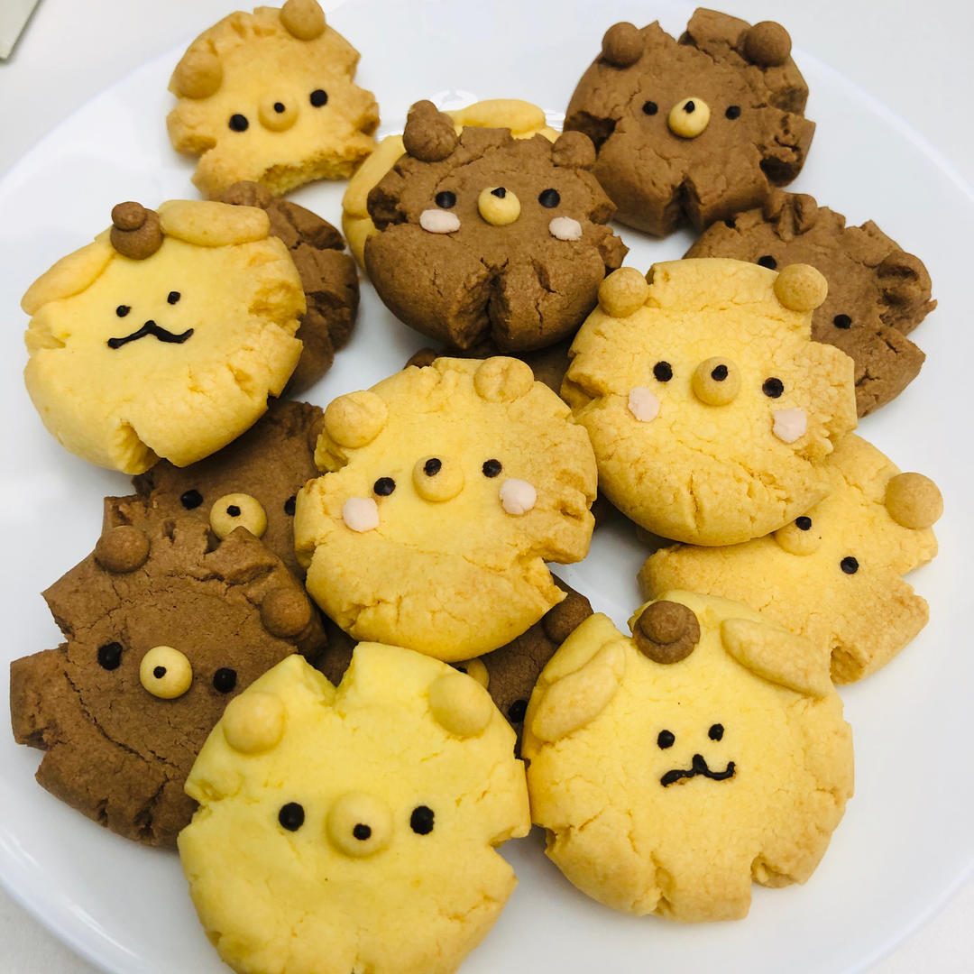 烘焙入门必备玛格丽特饼干🐻酥到掉渣入口即化~