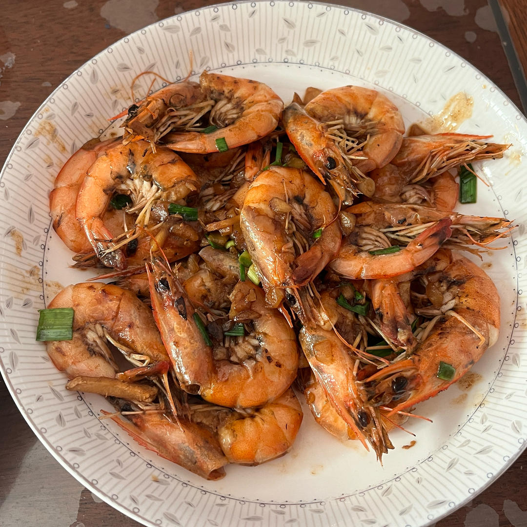 家庭版油焖大虾