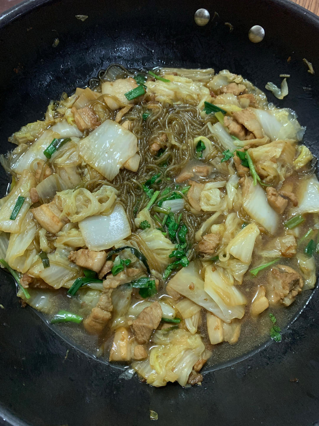 白菜炖粉条