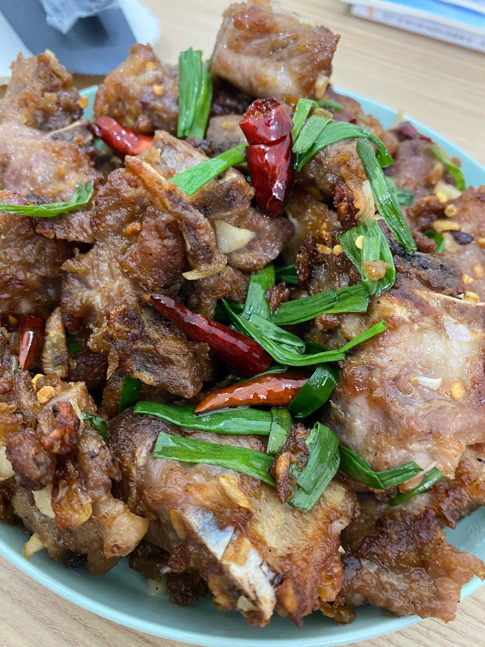 蒜香炸排骨