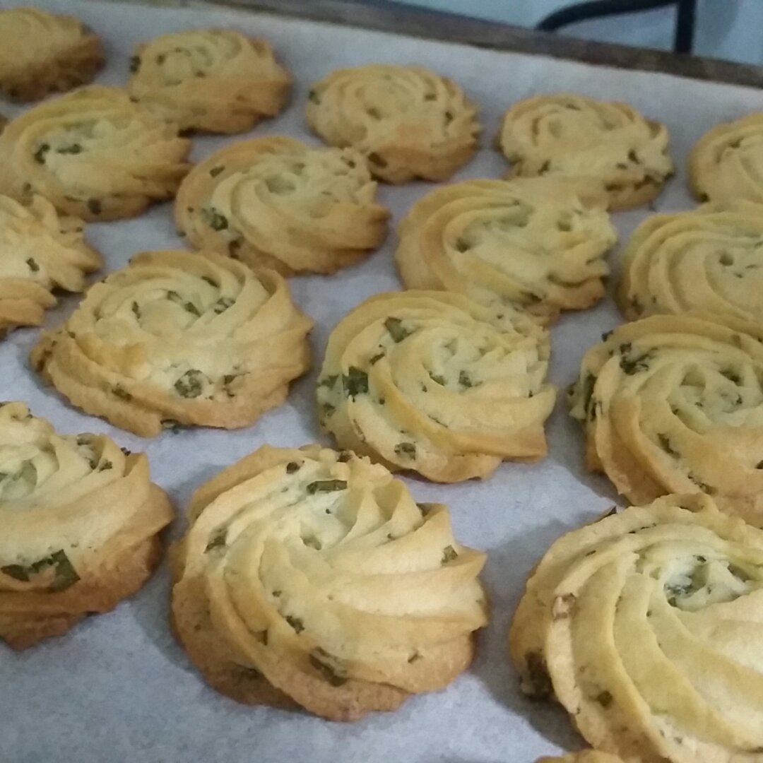 葱香曲奇——酥脆的咸味饼干