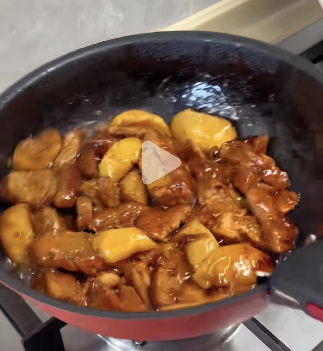 苹果炖猪排（梅子肉）