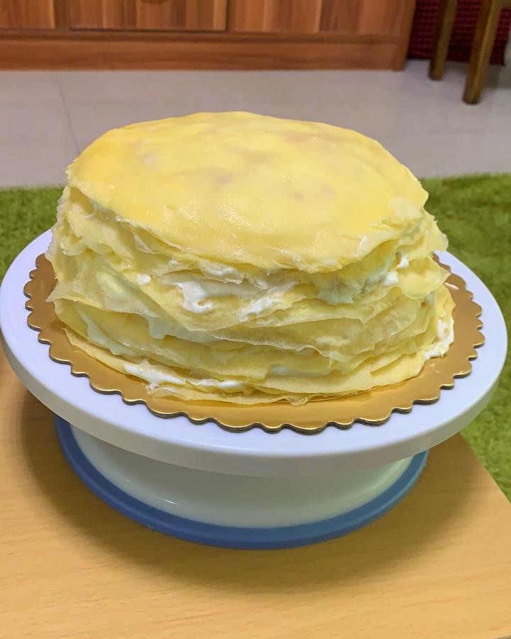 榴莲千层蛋糕
