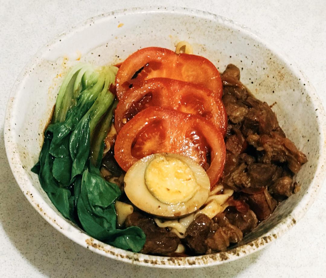 香辣牛肉面的做法