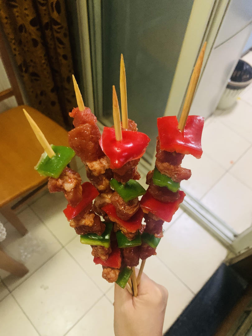 夏威夷风情烤牛肉串