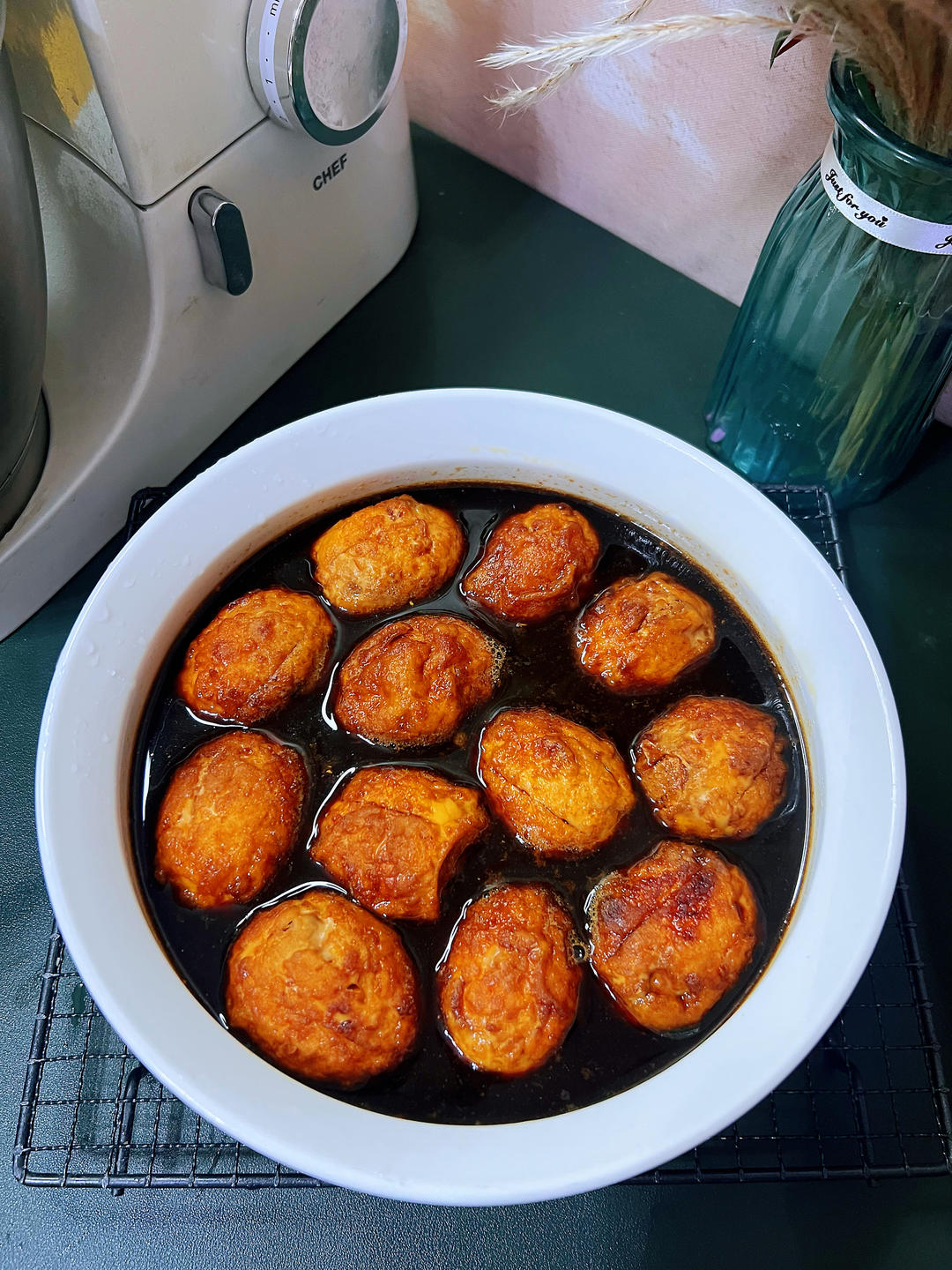 给肉都不换的香卤虎皮鸡蛋（0失败）